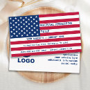 Suche nach american flag visitenkarten Patriotisch