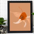 Suche nach goldfische poster Orange