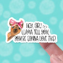 Suche nach lustiges lama aufkleber Jede person