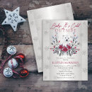 Suche nach grau und rot baby party einladungen Für sie