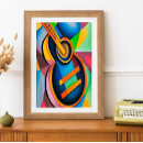 Suche nach retro gitarre poster Vintage