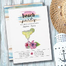 Suche nach hibiscus wedding einladungen Watercolor