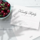 Suche nach handgeschriebene schrift typografie rsvp karten Schlichte