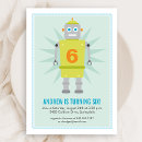 Suche nach blauer roboter postkarten Junge