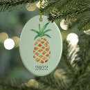 Suche nach ananas ornamente Tropische weihnachten