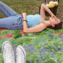 Suche nach blume decken Jede person