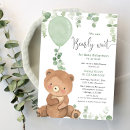 Suche nach babybär einladungen Wir können frühzeitig warten