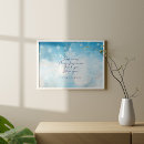 Suche nach heilung poster Blau