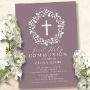 Suche nach first communion einladungen Kreuz