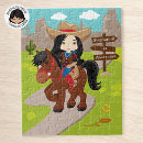Suche nach cowgirl puzzle Mädchen