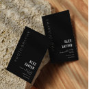 Suche nach text visitenkarten Schwarz