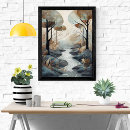 Suche nach waldlandschaft poster Malerei