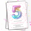 Suche nach 5th birthday einladungen Zum 5