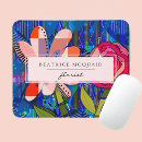 Suche nach blaues blumen mousepads Künstlerisch