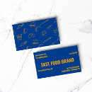 Suche nach fast food visitenkarten Bäckerei