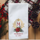 Suche nach poinsettia geschirr tücher Monogramm