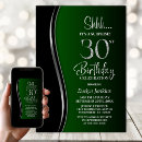 Suche nach surprise 30th birthday einladungen Modern