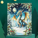Suche nach blauer drache postkarten Schnee