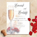 Suche nach bubbly einladungen Aquarellblüte