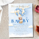 Suche nach teddybär baby party einladungen Aquarell