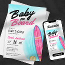 Suche nach rosa surfbrett einladungen Strand