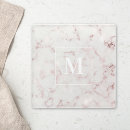 Suche nach rosa marmor untersetzer Monogramm