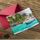 Suche nach palmen postkarten Aquarell