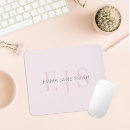 Suche nach mit monogramm buchstaben mousepads Einfach