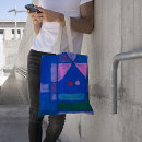 Suche nach kubismus tote bags Blau