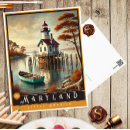 Suche nach maryland staat postkarten Retro
