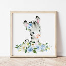Suche nach dschungel poster kinderzimmer poster Zebra