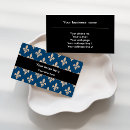 Suche nach französische lilie visitenkarten Fleur de lis