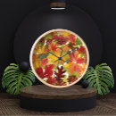 Suche nach maple leaf wanduhren Autumn