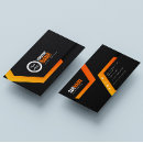 Suche nach orange schwarzes visitenkarten Logo