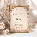 Suche nach art nouveau wedding einladungen Antike