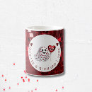 Suche nach herz motiv tassen Rot