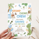 Suche nach dinosaur birthday party einladungen Wilde