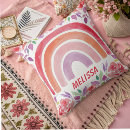 Suche nach boho blume kissen Regenbogen