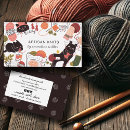 Suche nach stricknadeln visitenkarten Handwerk