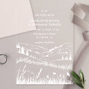 Suche nach landscape wedding einladungen Braut