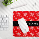 Suche nach rote schneeflocken mousepads Schneeflockenmuster