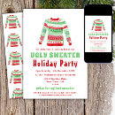 Suche nach ugly christmas sweater party einladungen Jede person