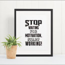 Suche nach produktivität poster Typografie