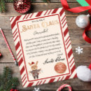 Suche nach weihnachtsmann einladungen Brief von santa