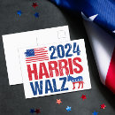 Suche nach walz postkarten Harris für den präsidenten
