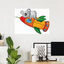 Suche nach raketen poster Für alle