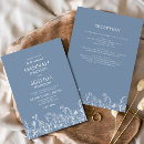 Suche nach botanical wedding einladungen Staubblau