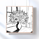 Suche nach blumenvase poster Blumenstrauß