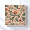Suche nach antike blumen poster Tropisch