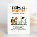 Suche nach monster halloween einladungen Für kinder